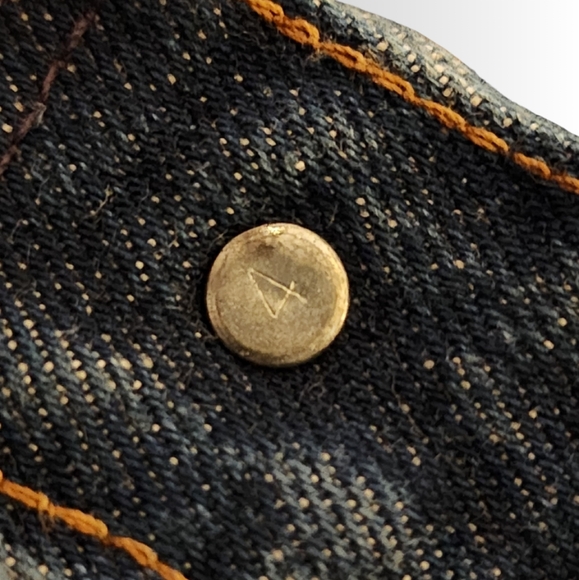 Vintage x 60s “made in Canada” Levi 50729-0217 Dark Blue Jean - Picture 8 of 11